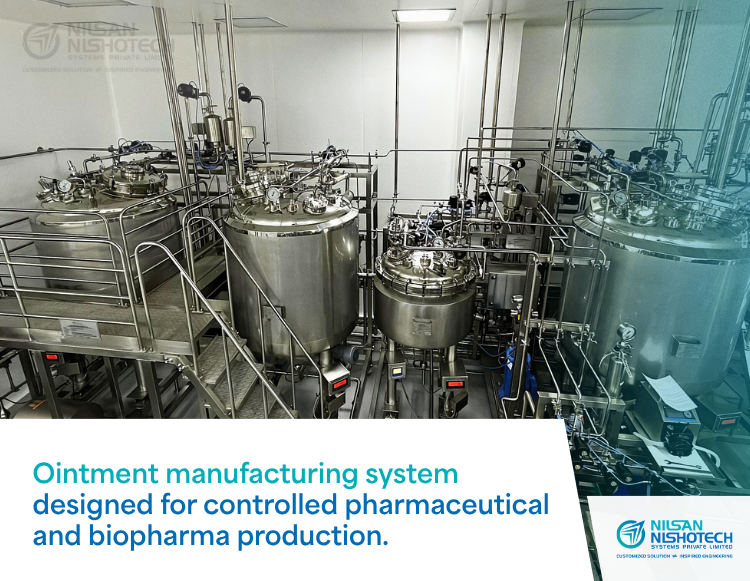 Ointment Manufacturing System for Pharma and Biopharma